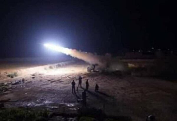 تصاویر منتسب به حملات امشب به پایگاه اشغالگران آمریکایی در میدان گازی کونیکو‌ 2